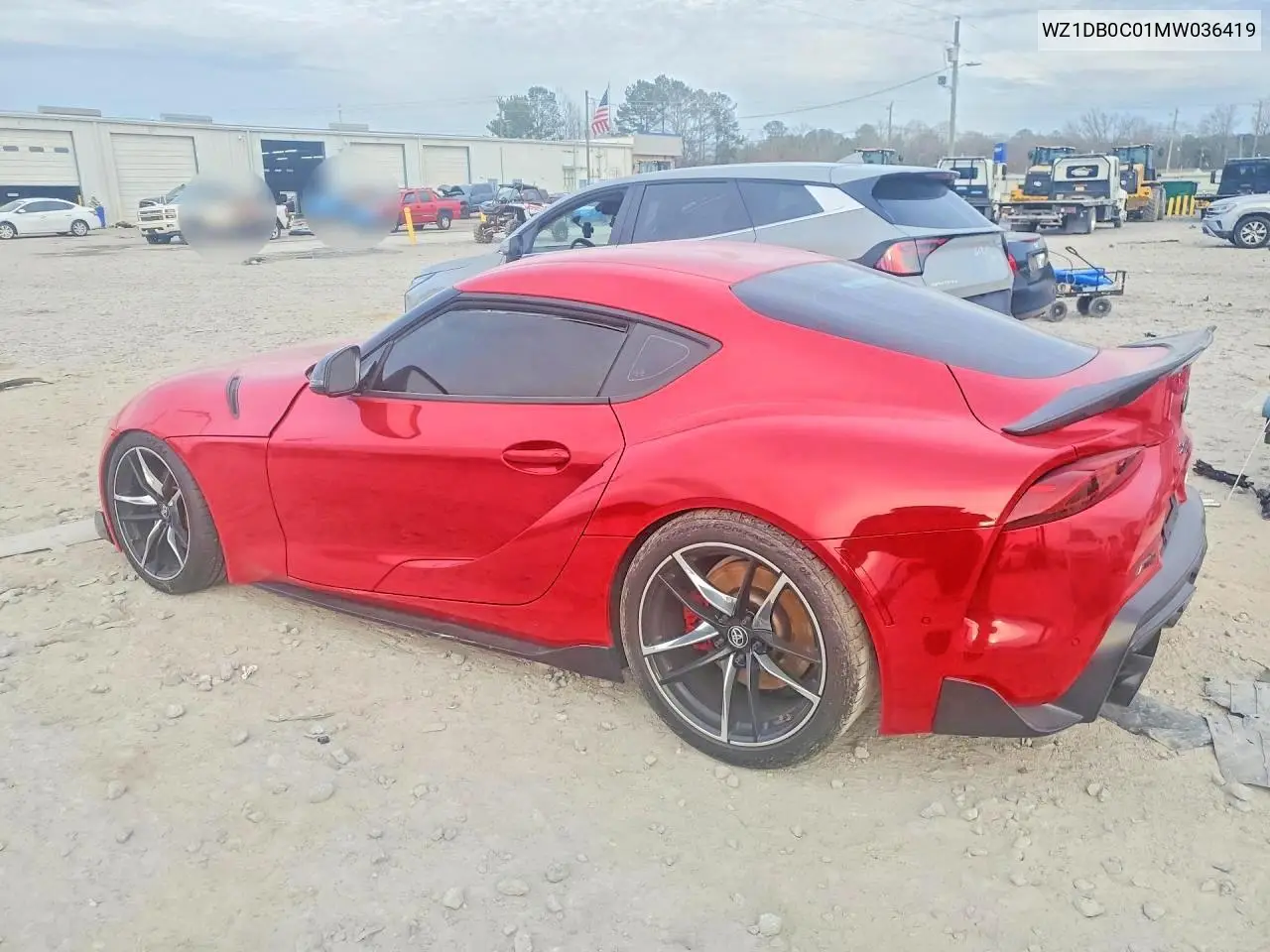 2021 Toyota Supra Base VIN: WZ1DB0C01MW036419 Lot: 77026915