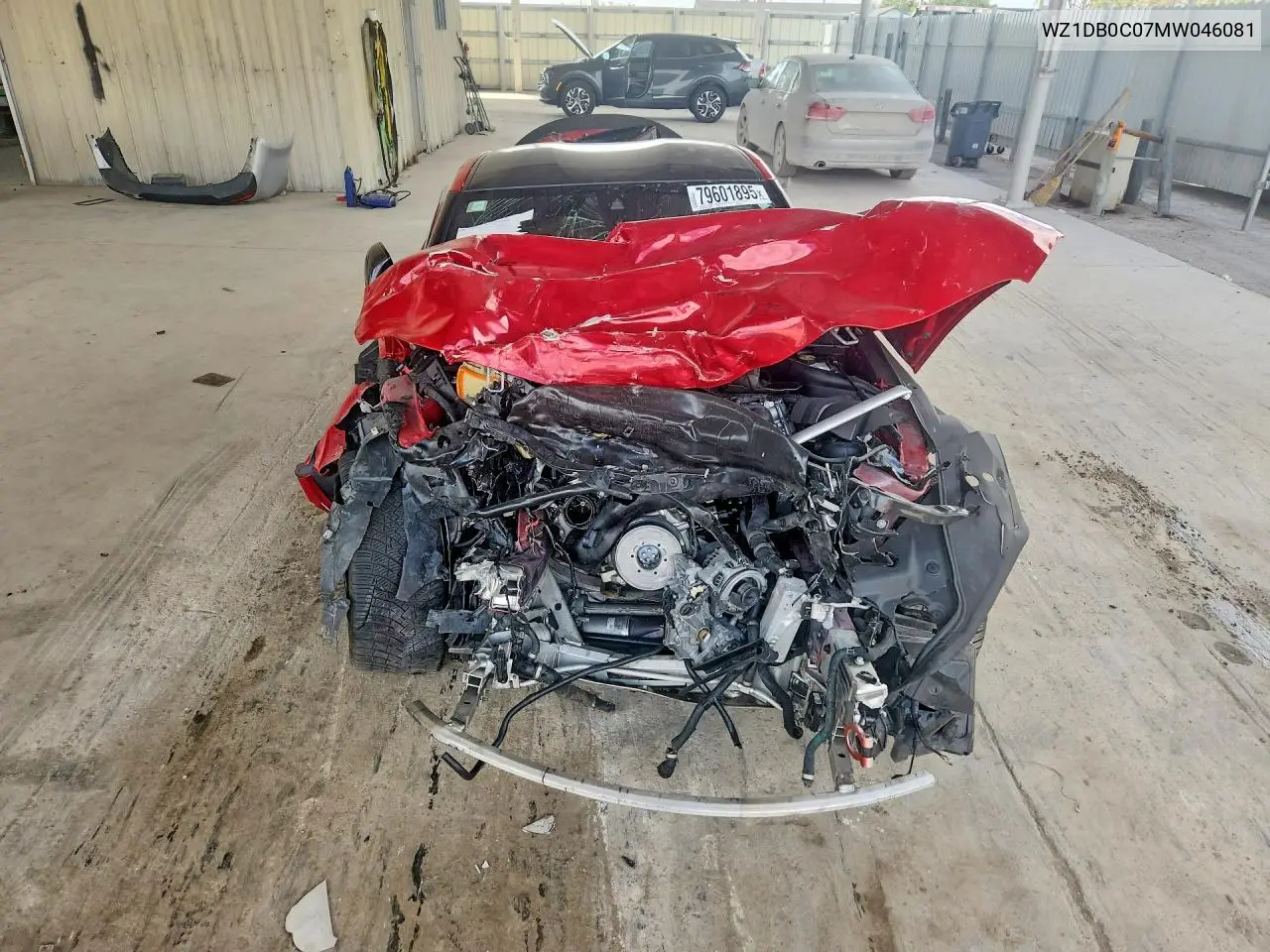 2021 Toyota Gr Supra 3.0 Premium VIN: WZ1DB0C07MW046081 Lot: 79601895