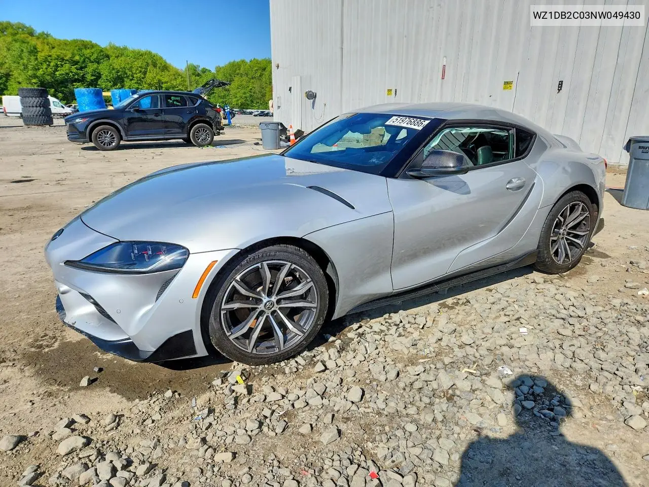 2022 Toyota Gr Supra 2.0 VIN: WZ1DB2C03NW049430 Lot: 51976886