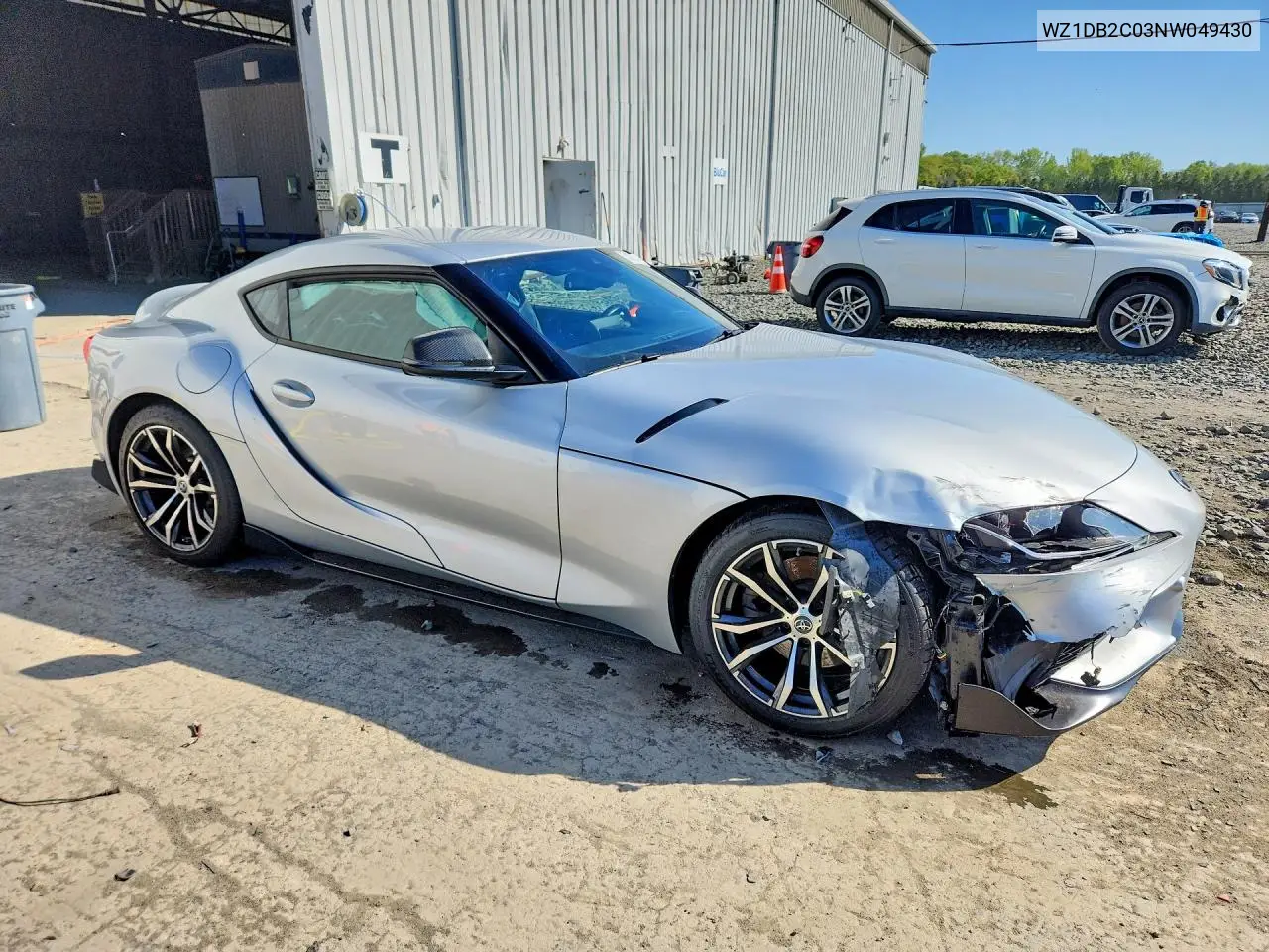 2022 Toyota Gr Supra 2.0 VIN: WZ1DB2C03NW049430 Lot: 51976886