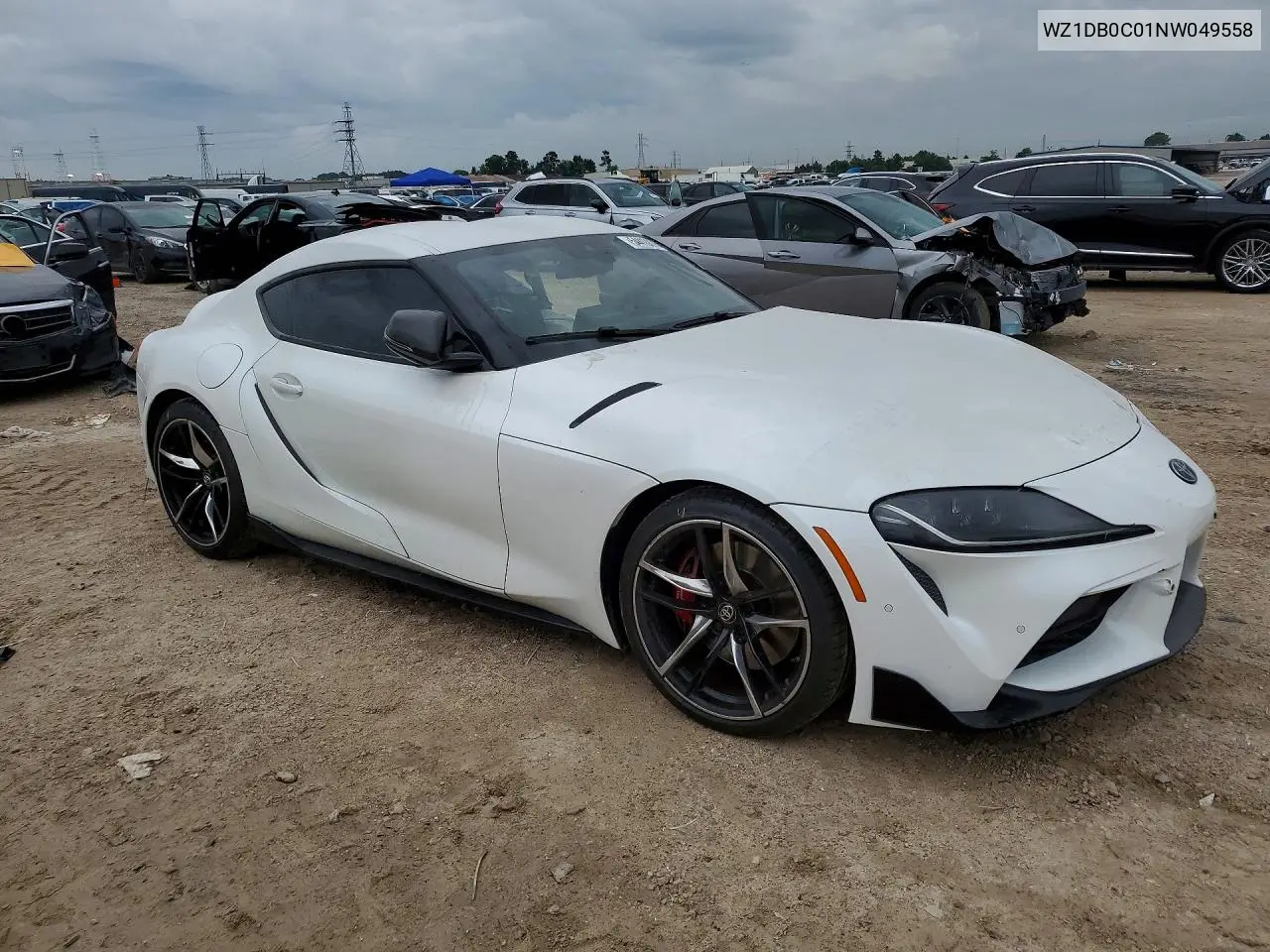 2022 Toyota Gr Supra 3.0 Premium VIN: WZ1DB0C01NW049558 Lot: 54410876