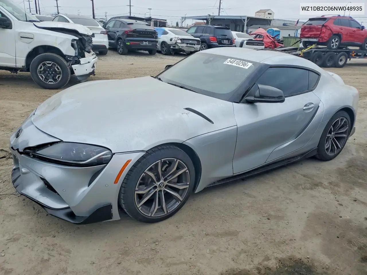 2022 Toyota Gr Supra 2.0 VIN: WZ1DB2C06NW048935 Lot: 54810296