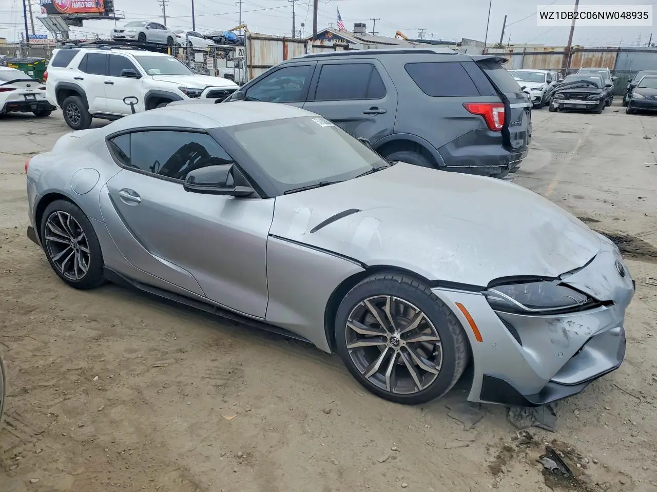 2022 Toyota Gr Supra 2.0 VIN: WZ1DB2C06NW048935 Lot: 54810296