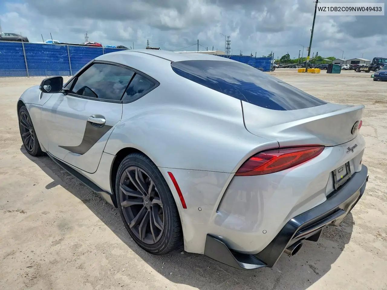 2022 Toyota Gr Supra 2.0 VIN: WZ1DB2C09NW049433 Lot: 55227846