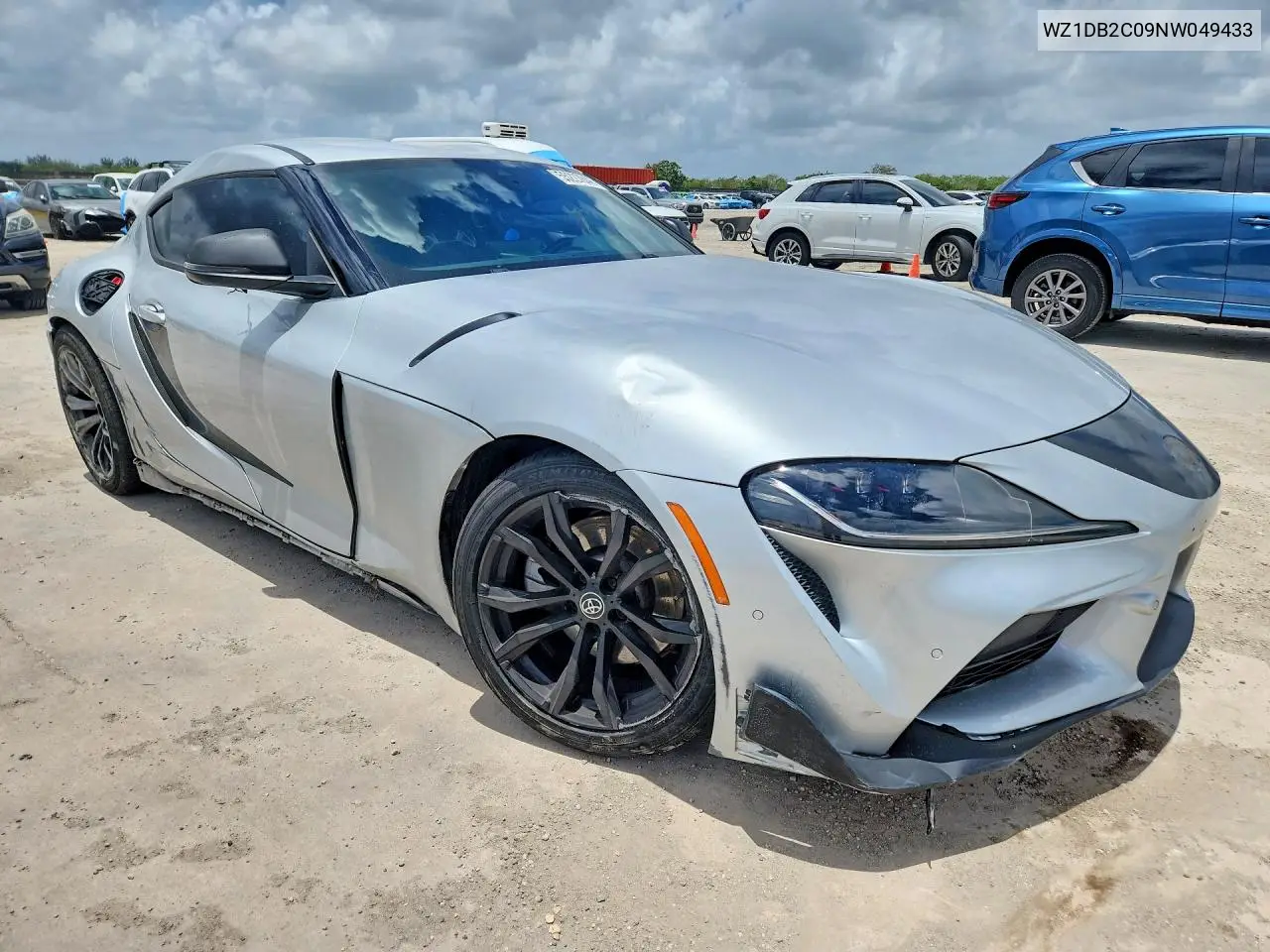 2022 Toyota Gr Supra 2.0 VIN: WZ1DB2C09NW049433 Lot: 55227846