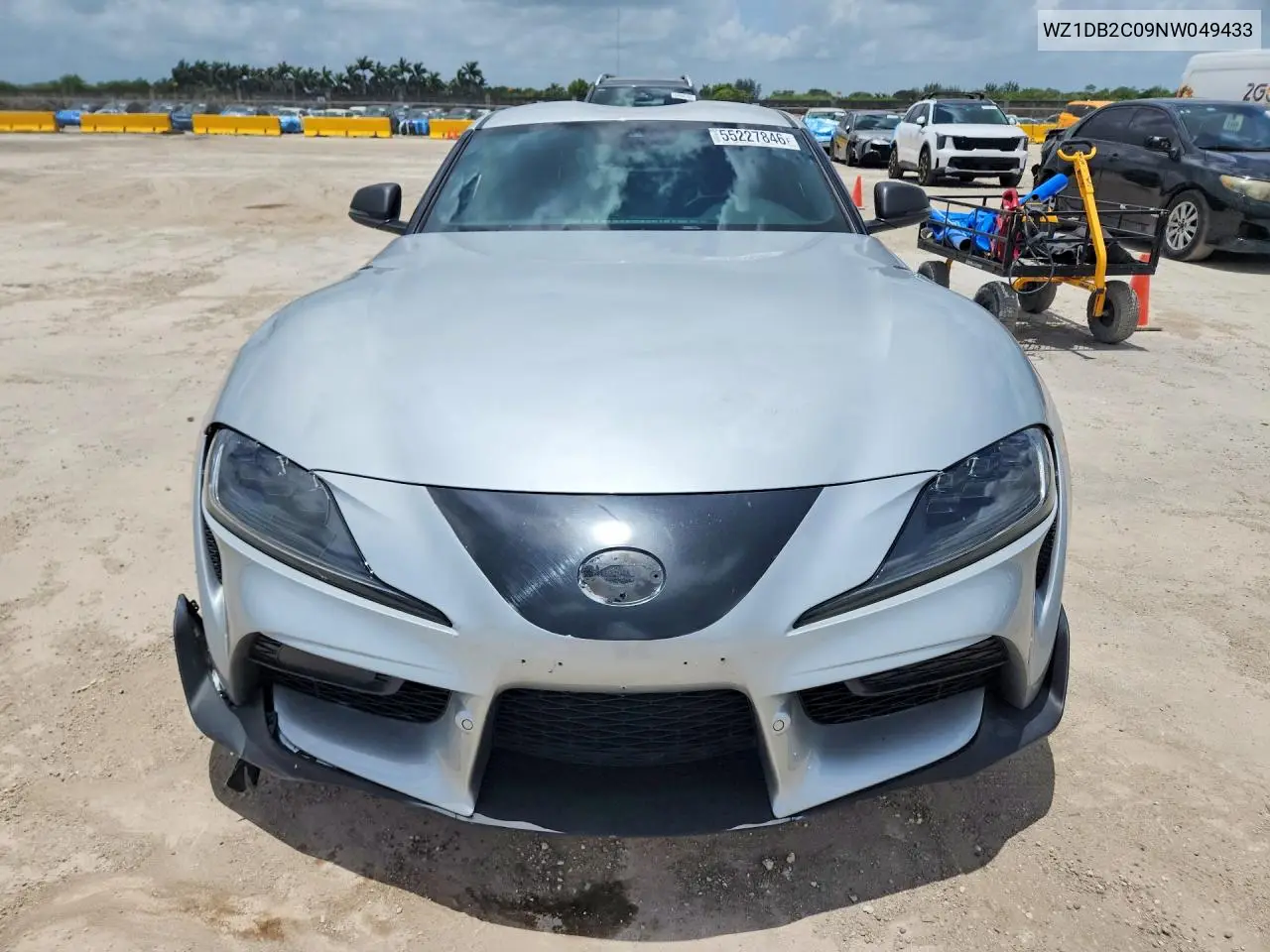 2022 Toyota Gr Supra 2.0 VIN: WZ1DB2C09NW049433 Lot: 55227846