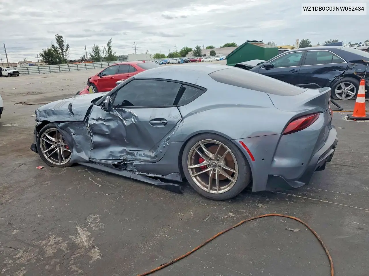 2022 Toyota Gr Supra 3.0 Premium VIN: WZ1DB0C09NW052434 Lot: 56426596