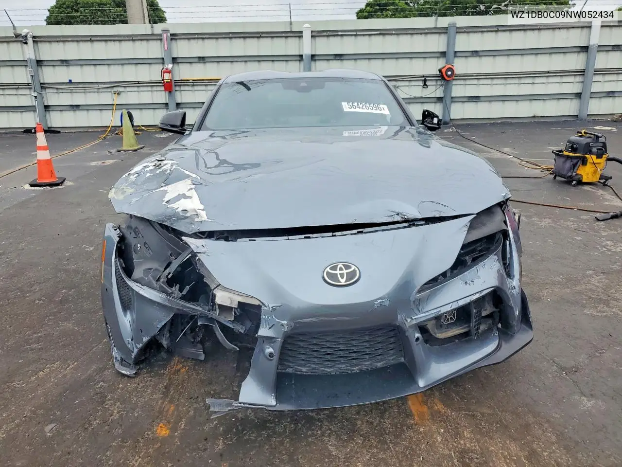 2022 Toyota Gr Supra 3.0 Premium VIN: WZ1DB0C09NW052434 Lot: 56426596