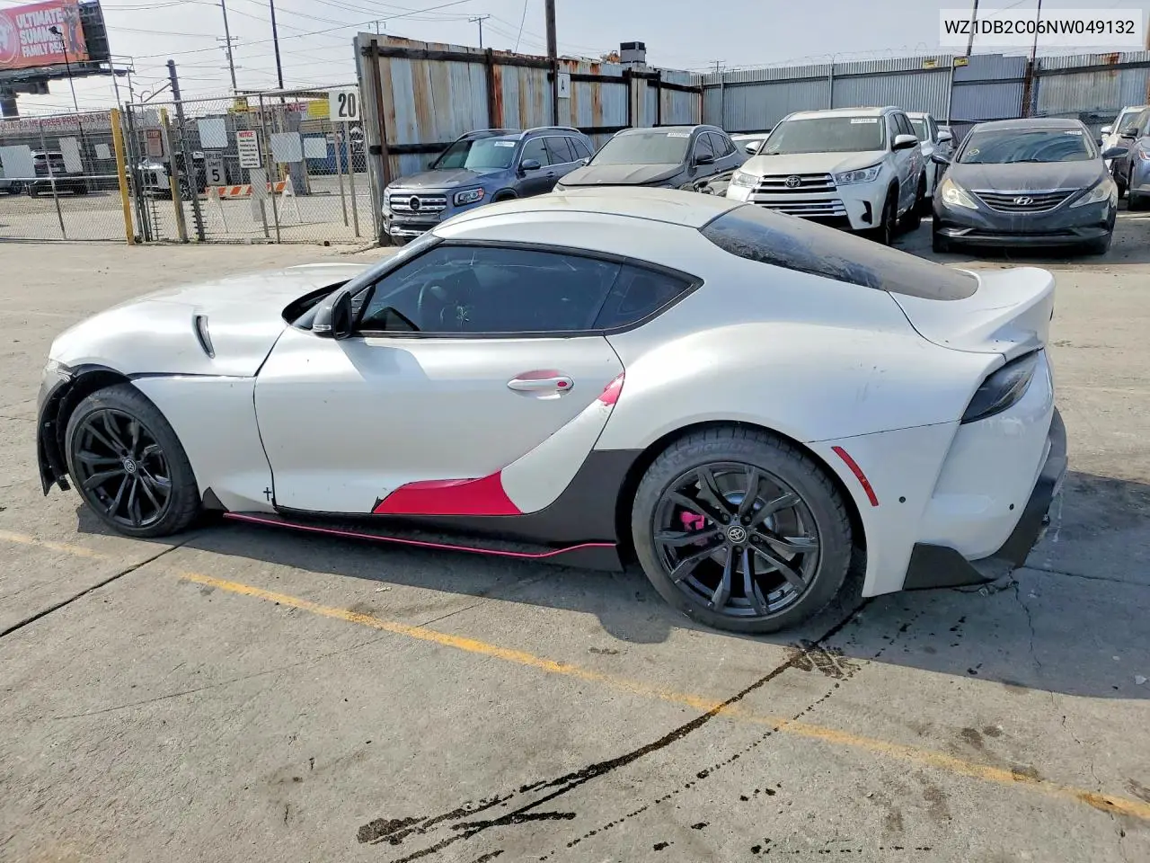 2022 Toyota Gr Supra 2.0 VIN: WZ1DB2C06NW049132 Lot: 56454906