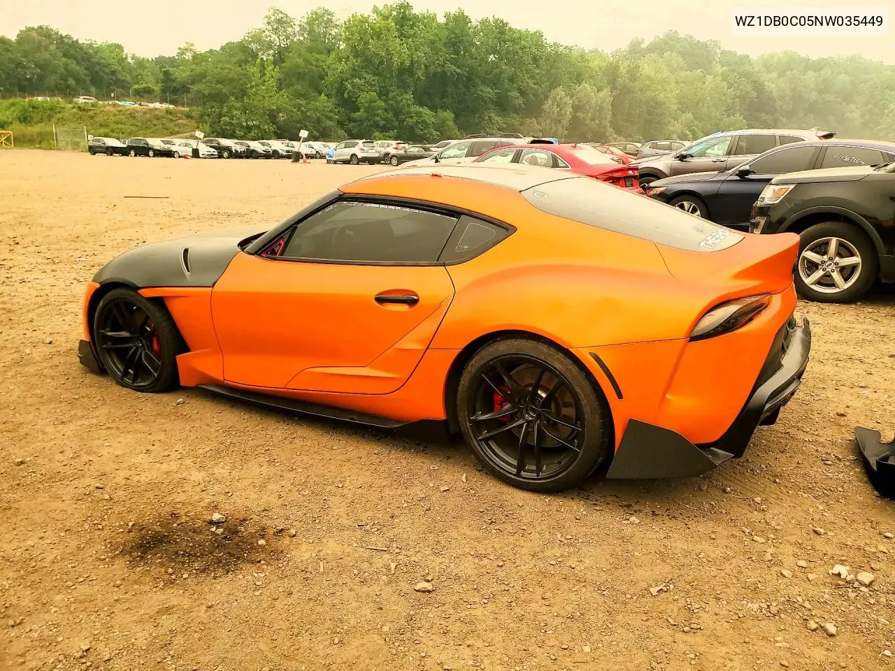 2022 Toyt Supra Base VIN: WZ1DB0C05NW035449 Lot: 61511106