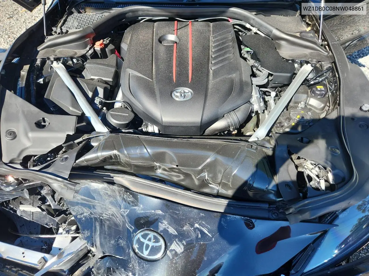 2022 Toyota Supra Base VIN: WZ1DB0C08NW048861 Lot: 83779355