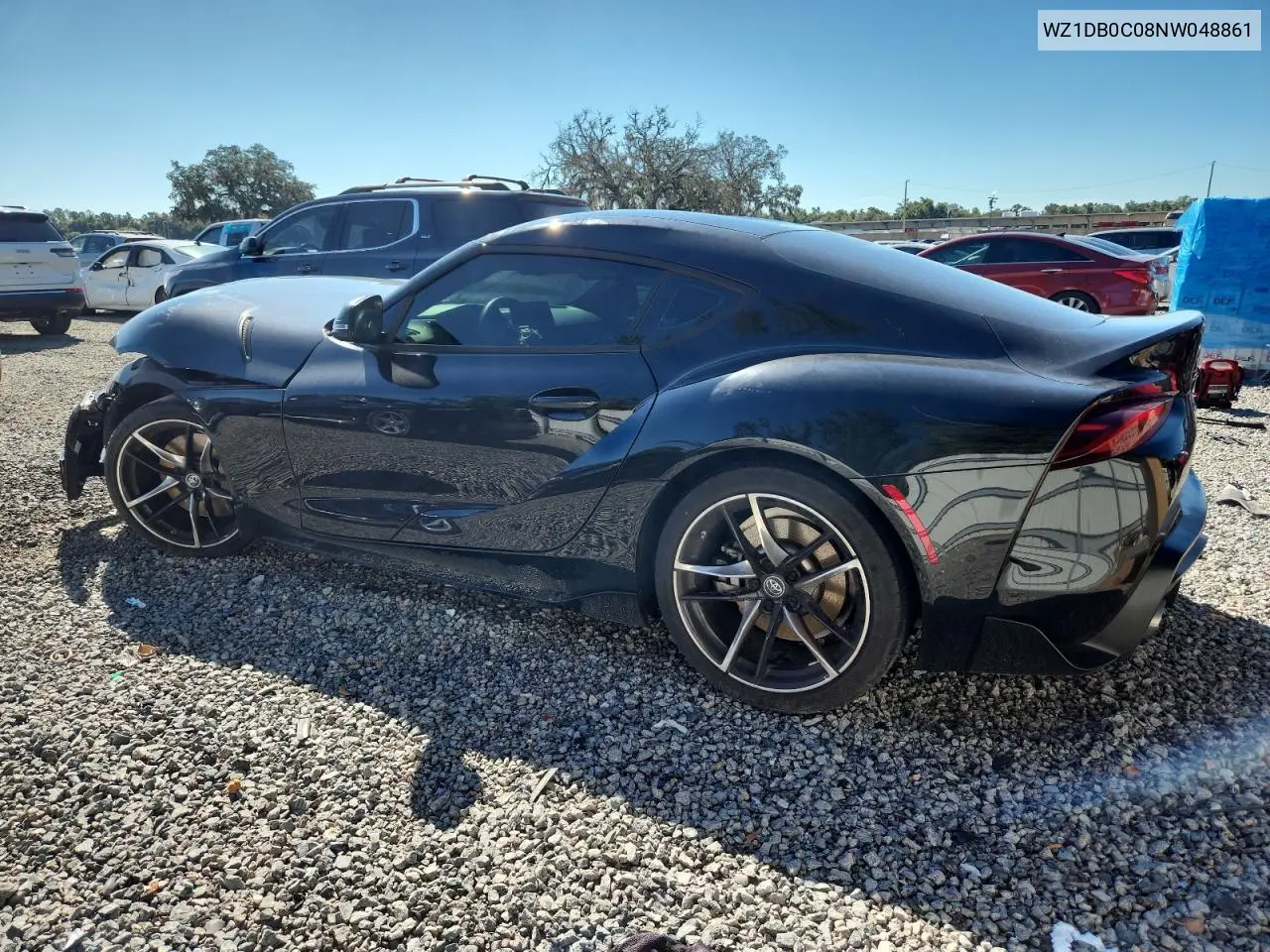 2022 Toyota Supra Base VIN: WZ1DB0C08NW048861 Lot: 83779355