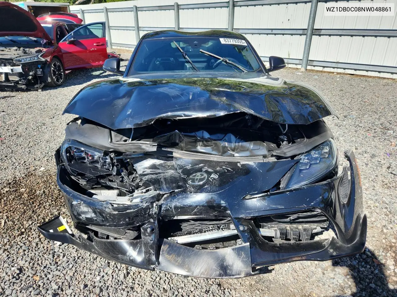 2022 Toyota Supra Base VIN: WZ1DB0C08NW048861 Lot: 83779355