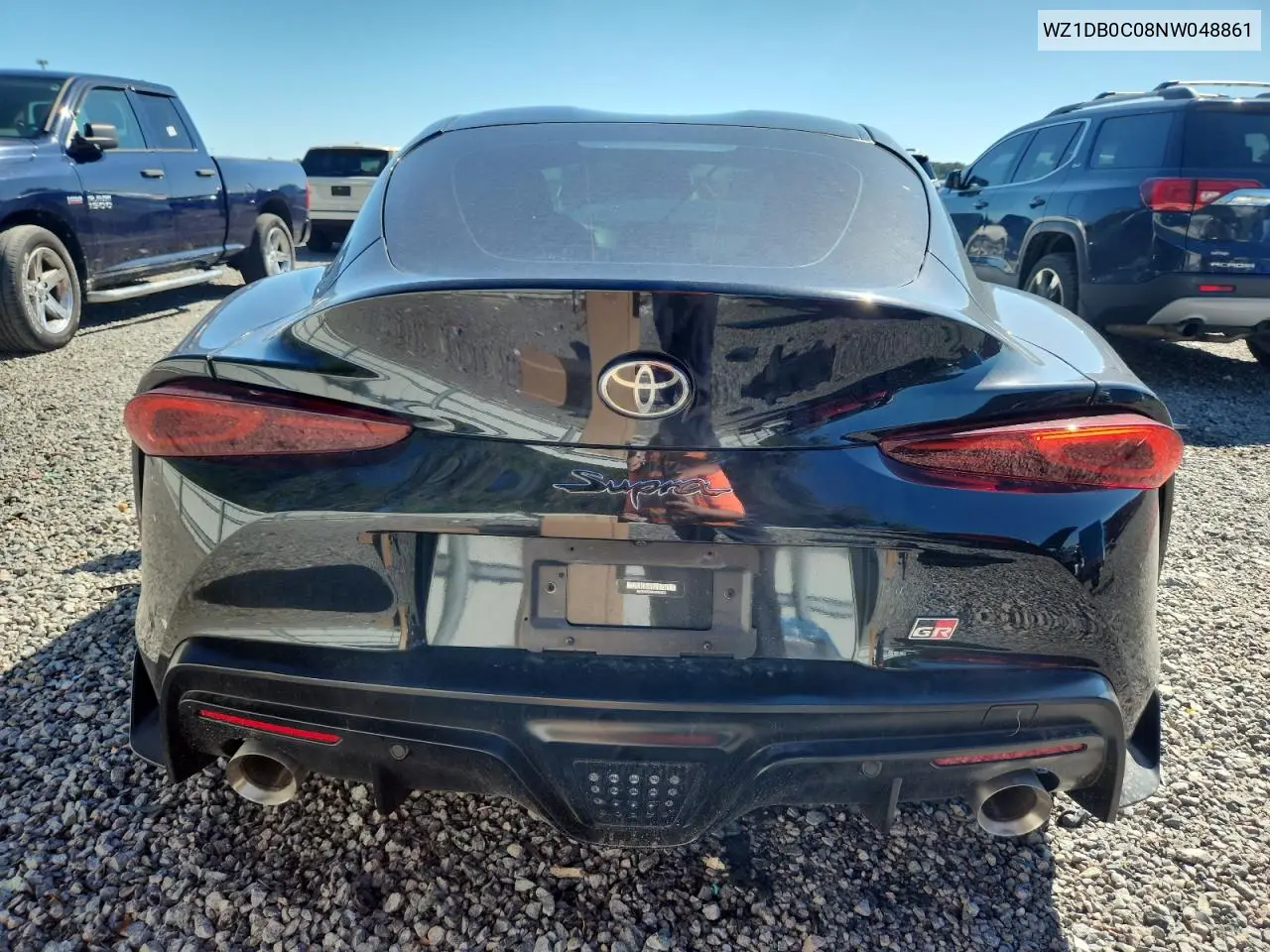 2022 Toyota Supra Base VIN: WZ1DB0C08NW048861 Lot: 83779355