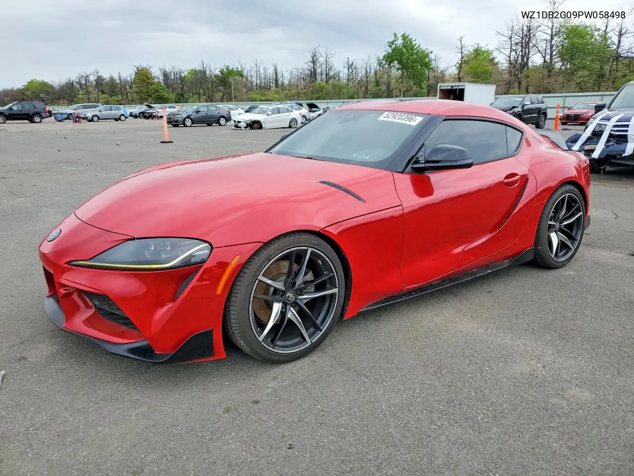 2023 Toyota Gr Supra 2.0 VIN: WZ1DB2G09PW058498 Lot: 52920396