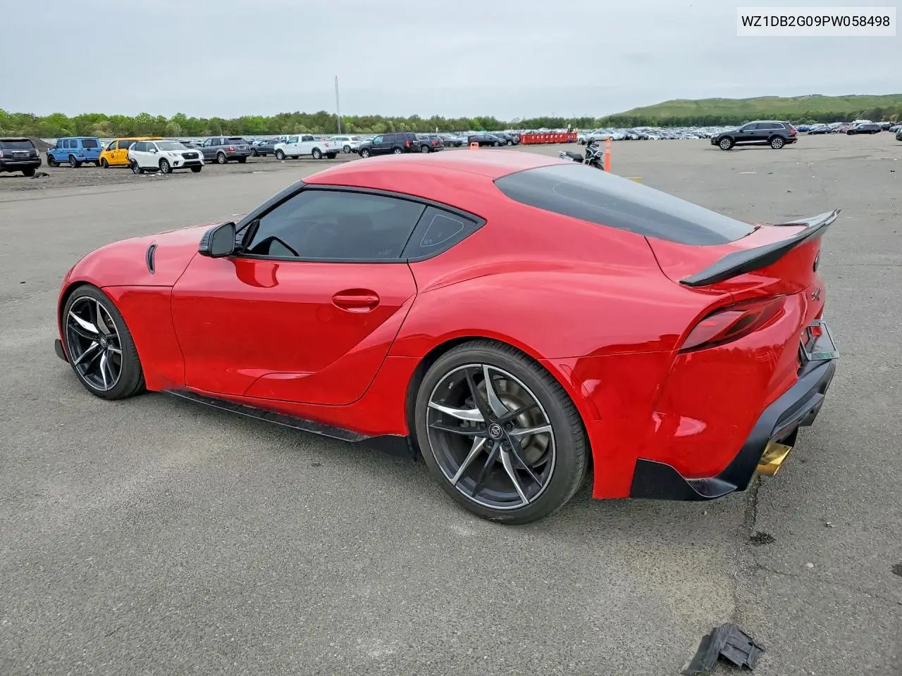 2023 Toyota Gr Supra 2.0 VIN: WZ1DB2G09PW058498 Lot: 52920396