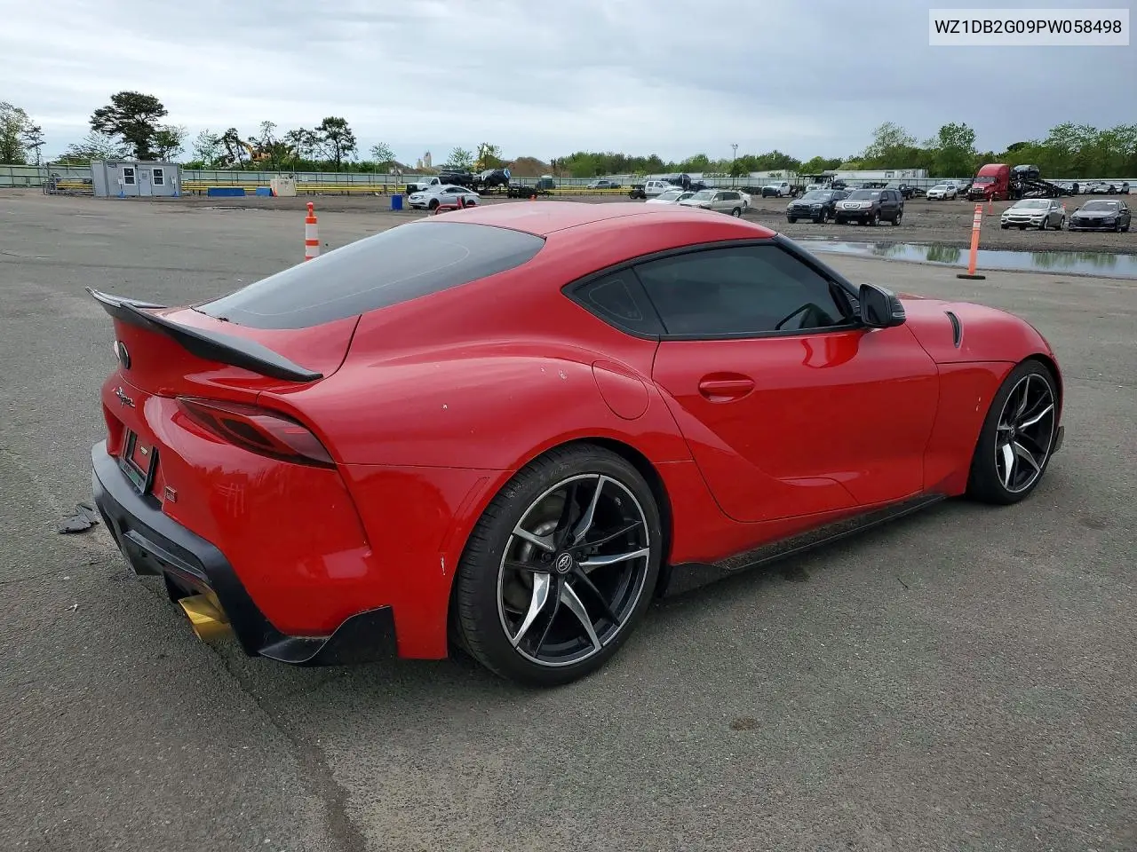 2023 Toyota Gr Supra 2.0 VIN: WZ1DB2G09PW058498 Lot: 52920396