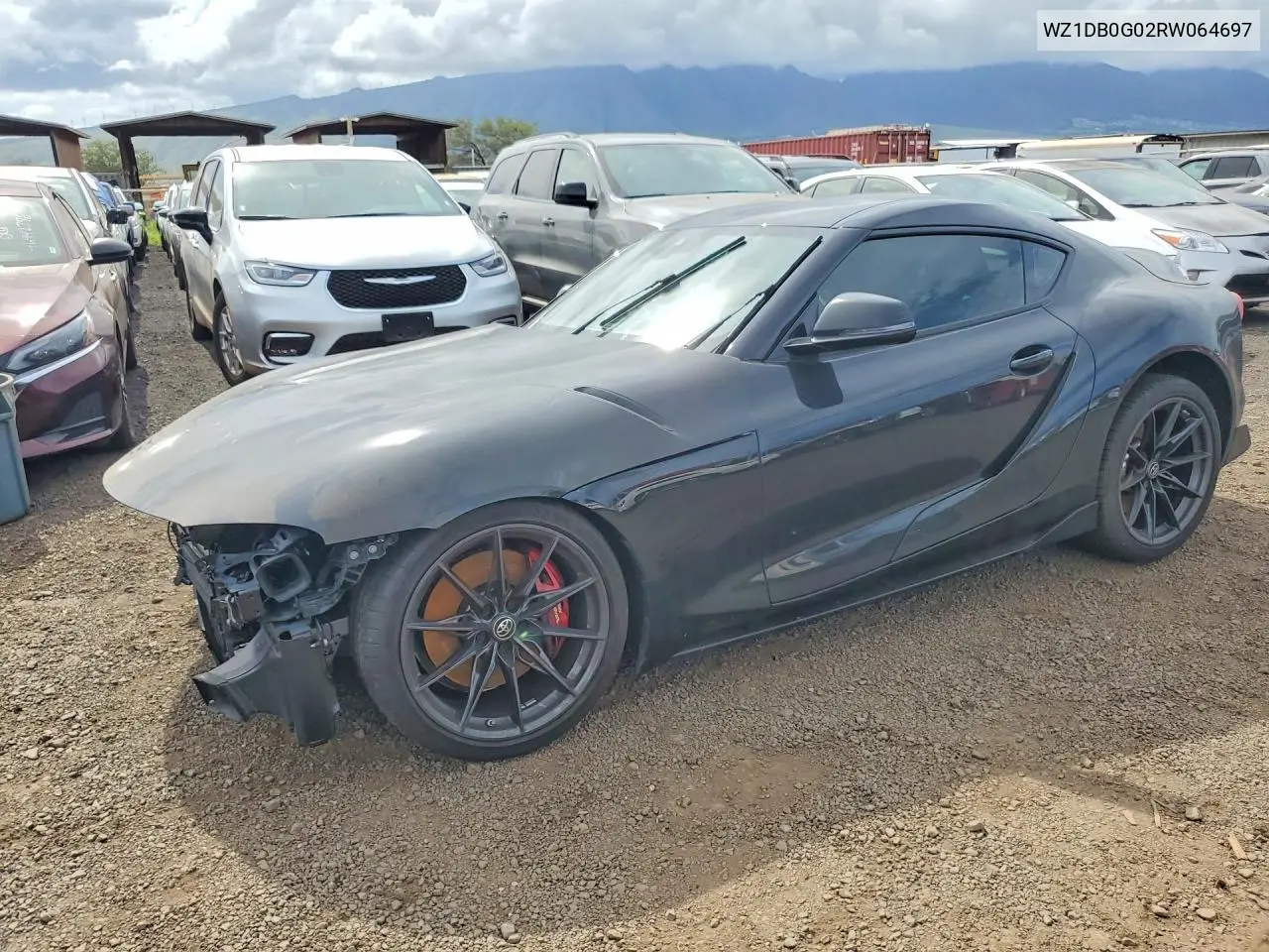 2024 Toyota Gr Supra 3.0 VIN: WZ1DB0G02RW064697 Lot: 48176836