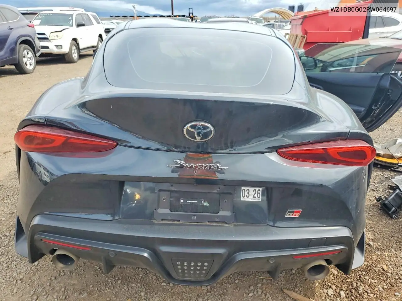 2024 Toyota Gr Supra 3.0 VIN: WZ1DB0G02RW064697 Lot: 48176836
