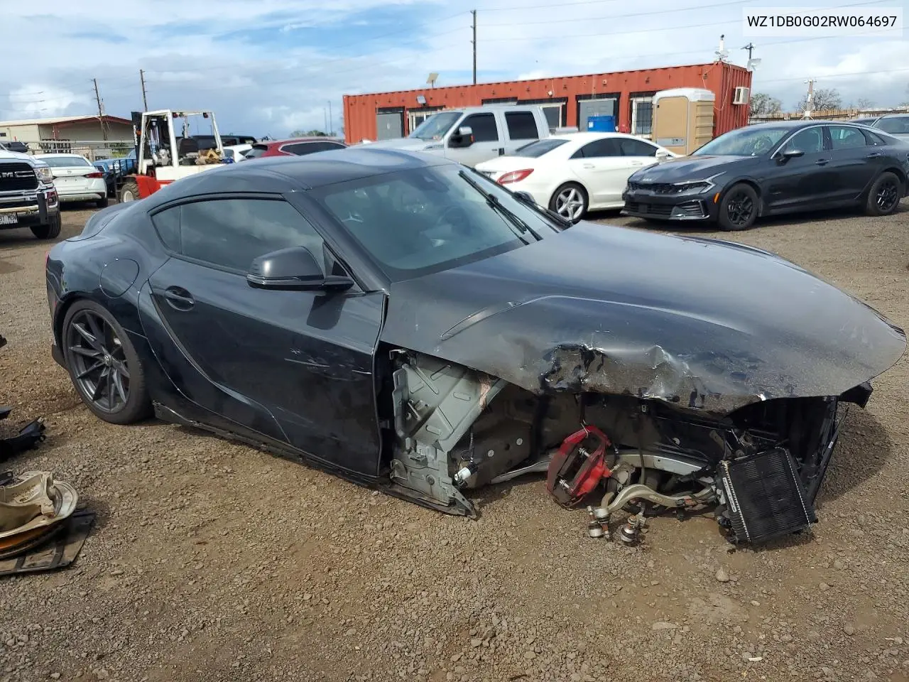 2024 Toyota Gr Supra 3.0 VIN: WZ1DB0G02RW064697 Lot: 48176836