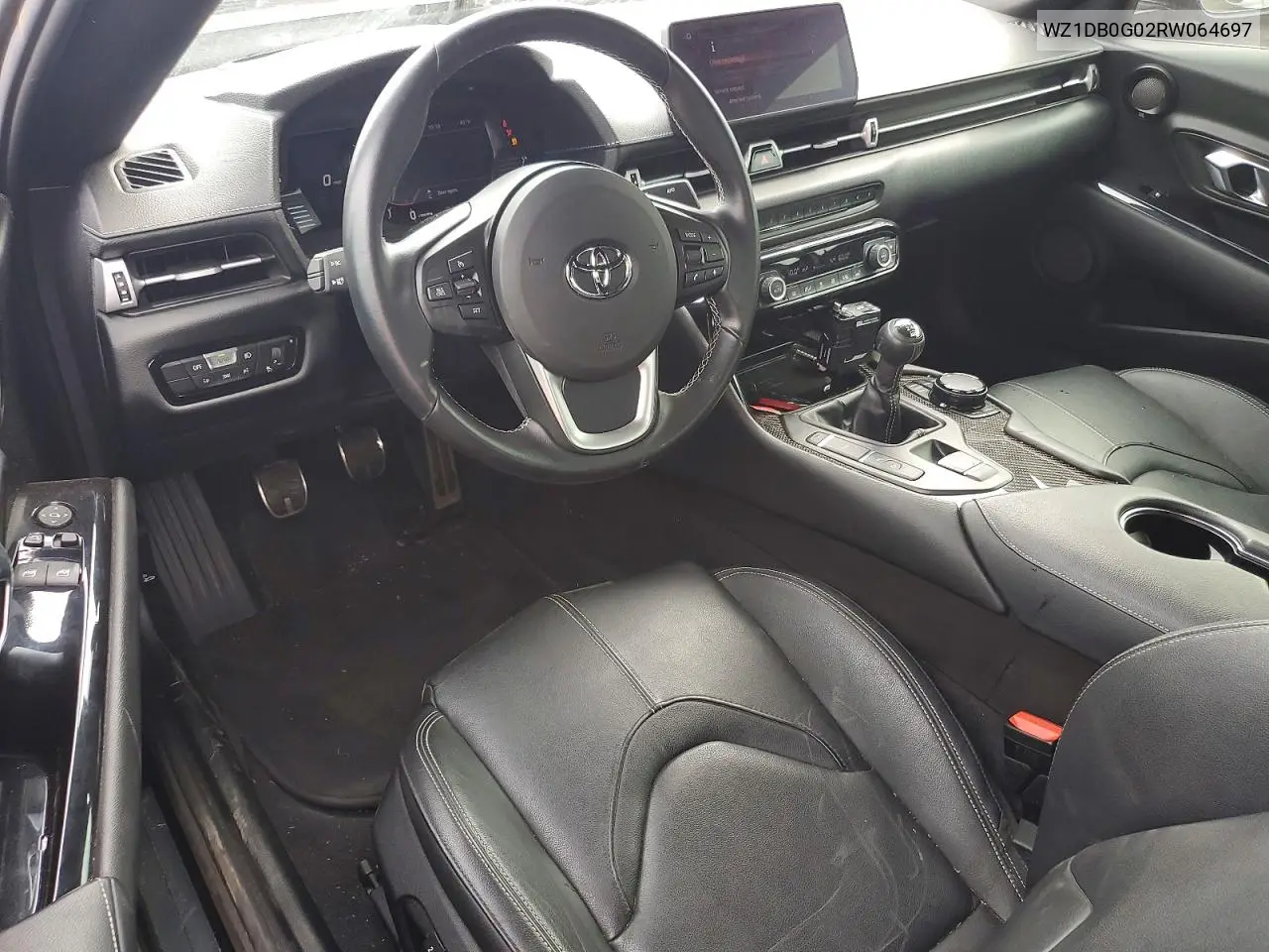 2024 Toyota Gr Supra 3.0 VIN: WZ1DB0G02RW064697 Lot: 48176836