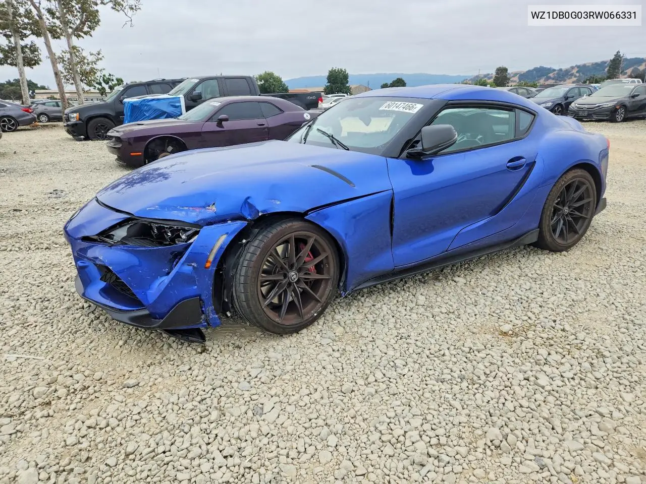 2024 Toyota Gr Supra 3.0 VIN: WZ1DB0G03RW066331 Lot: 60147466