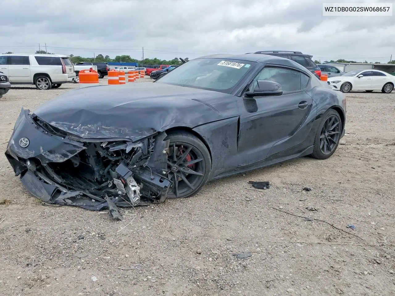 2025 Toyota Gr Supra 3.0 VIN: WZ1DB0G02SW068657 Lot: 51681676