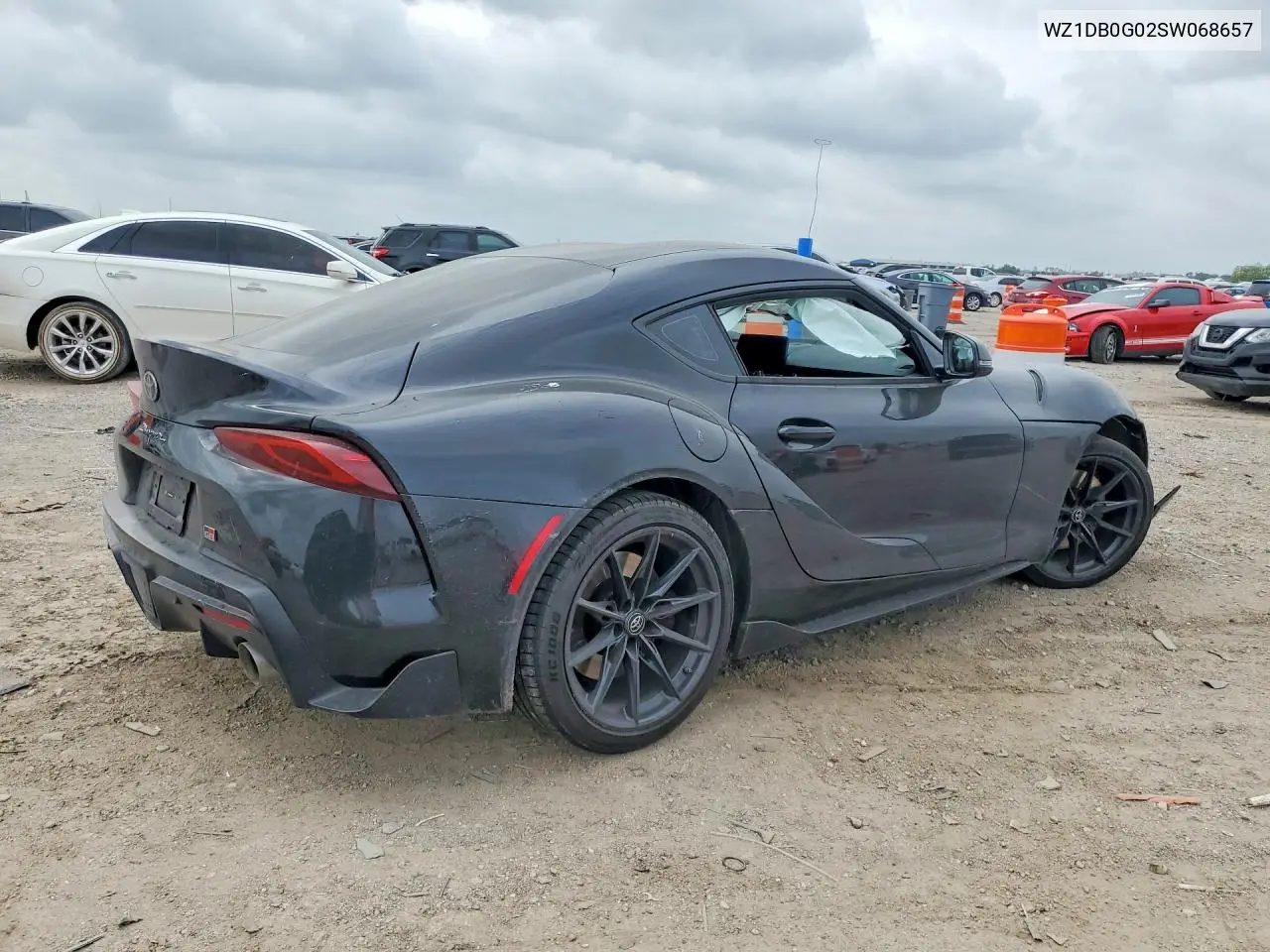 2025 Toyota Gr Supra 3.0 VIN: WZ1DB0G02SW068657 Lot: 51681676