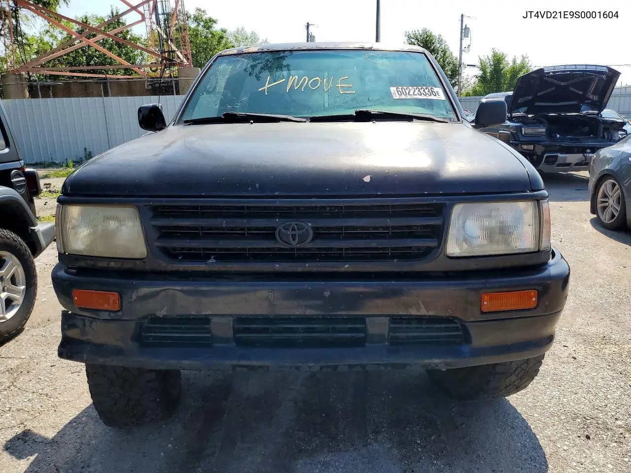1995 Toyota T100 Dx VIN: JT4VD21E9S0001604 Lot: 60223336