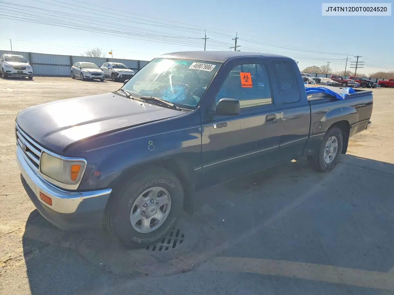 1996 Toyota T100 Dx VIN: JT4TN12D0T0024520 Lot: 46907986