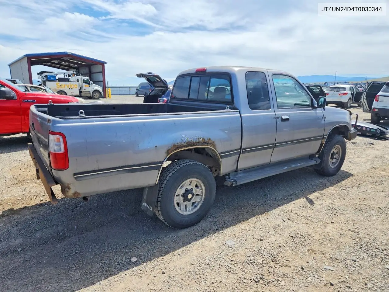 1996 Toyota T100 Xtracab Sr5 VIN: JT4UN24D4T0030344 Lot: 61247186