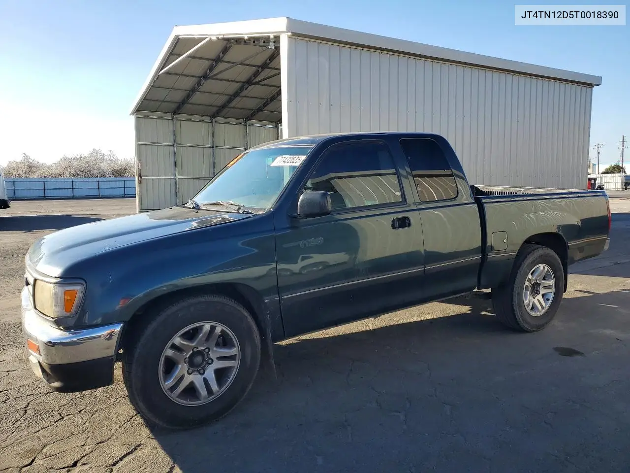 1996 Toyota T100 Xtracab VIN: JT4TN12D5T0018390 Lot: 77432825