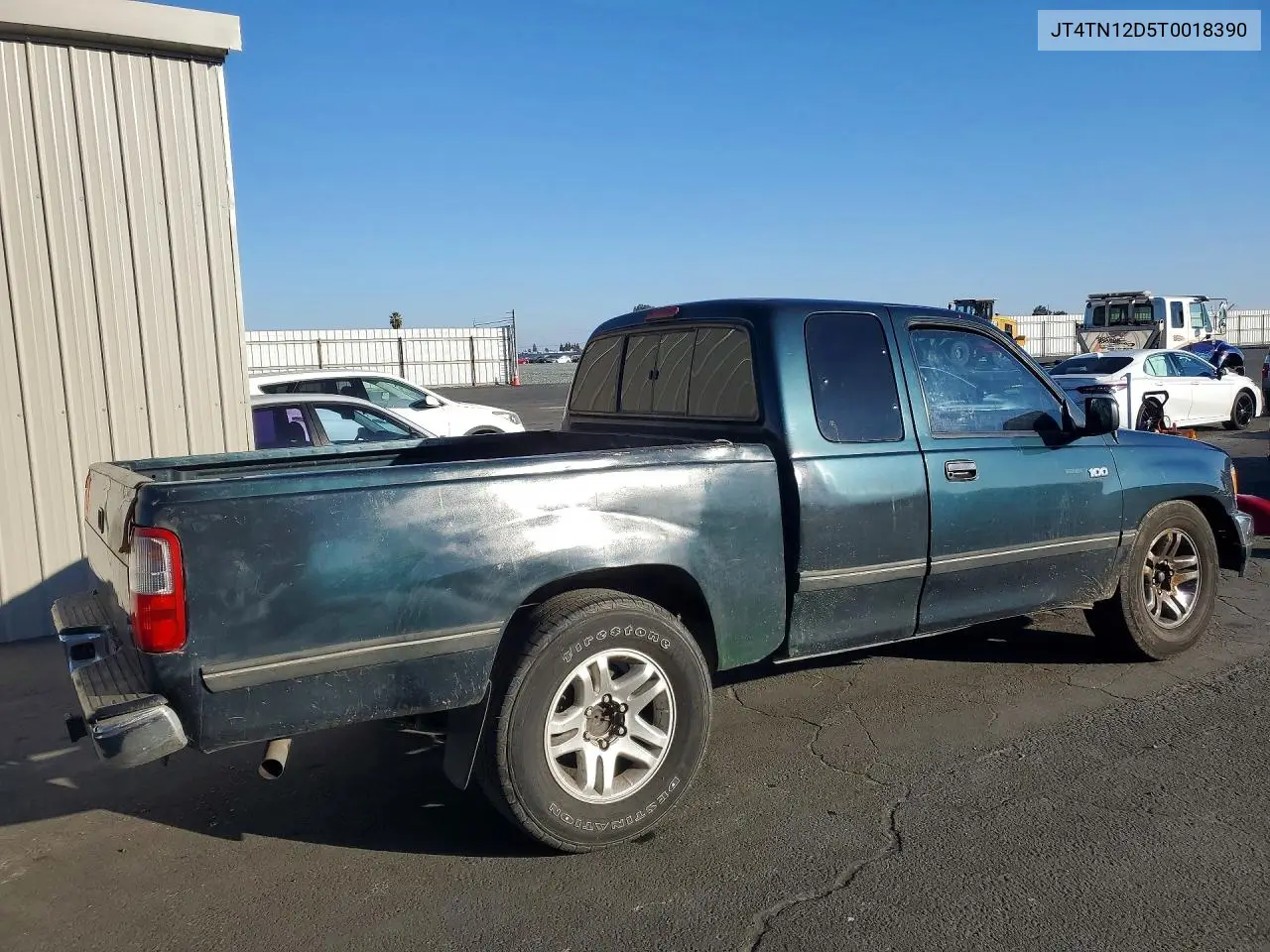 1996 Toyota T100 Xtracab VIN: JT4TN12D5T0018390 Lot: 77432825
