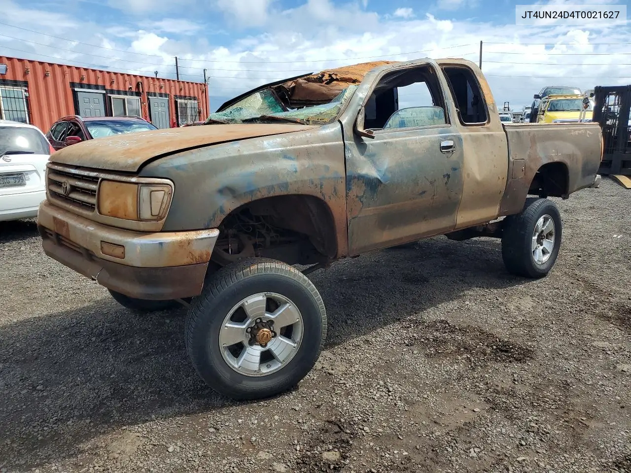 1996 Toyota T100 Xtracab Sr5 VIN: JT4UN24D4T0021627 Lot: 77957535