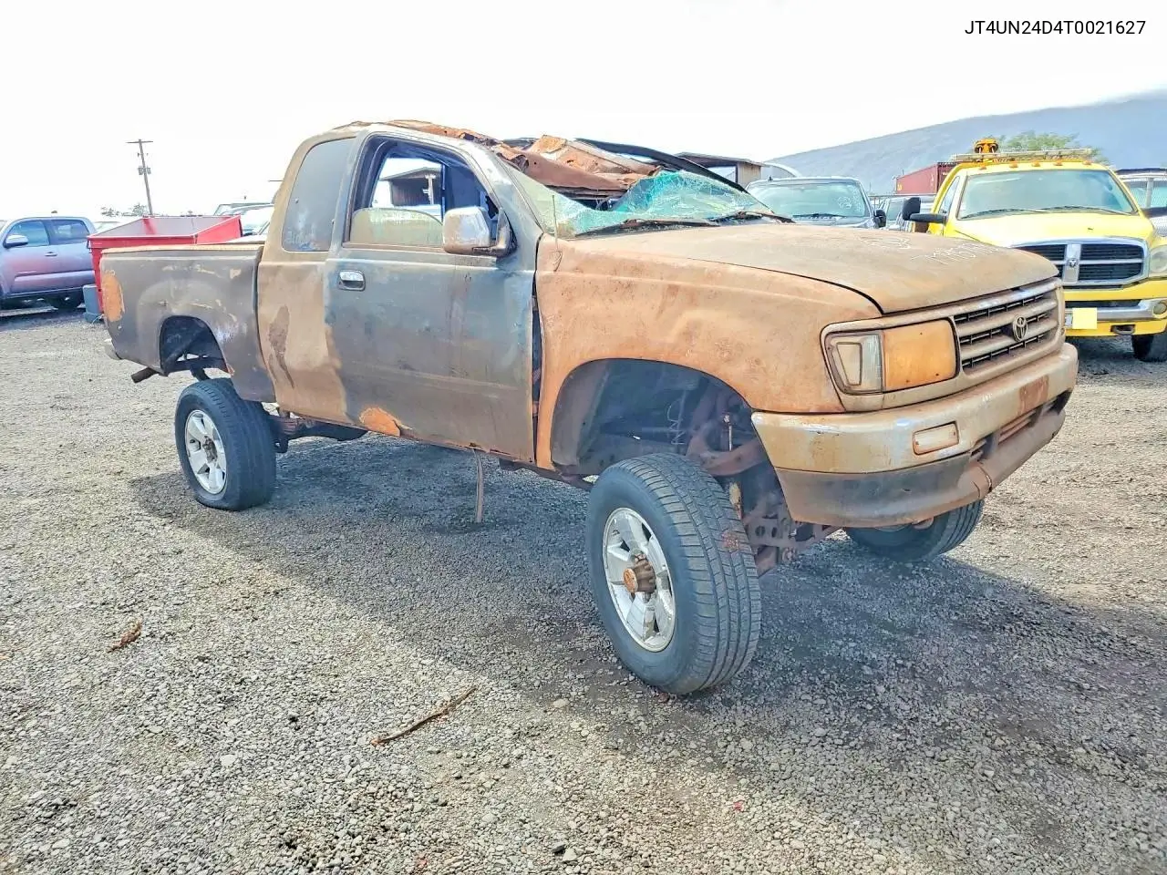 1996 Toyota T100 Xtracab Sr5 VIN: JT4UN24D4T0021627 Lot: 77957535