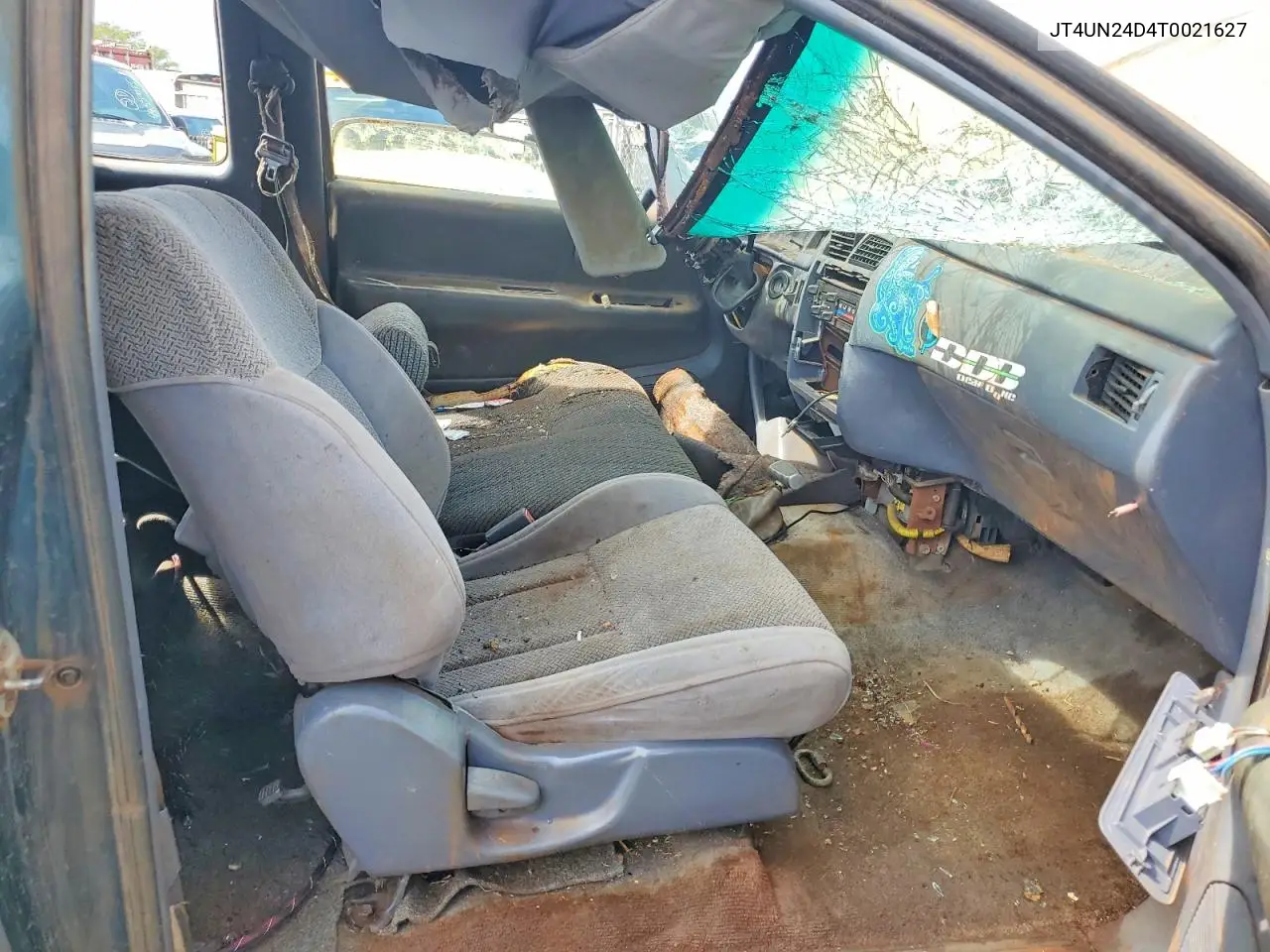 1996 Toyota T100 Xtracab Sr5 VIN: JT4UN24D4T0021627 Lot: 77957535