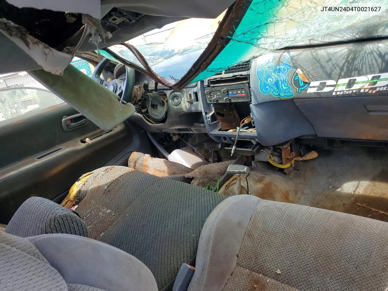 1996 Toyota T100 Xtracab Sr5 VIN: JT4UN24D4T0021627 Lot: 77957535