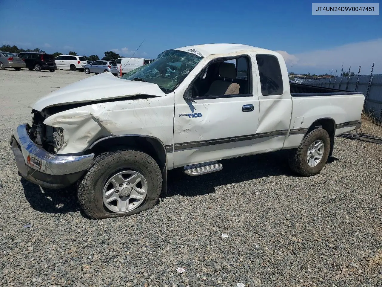 1997 Toyota T100 Xtracab Sr5 VIN: JT4UN24D9V0047451 Lot: 59664706