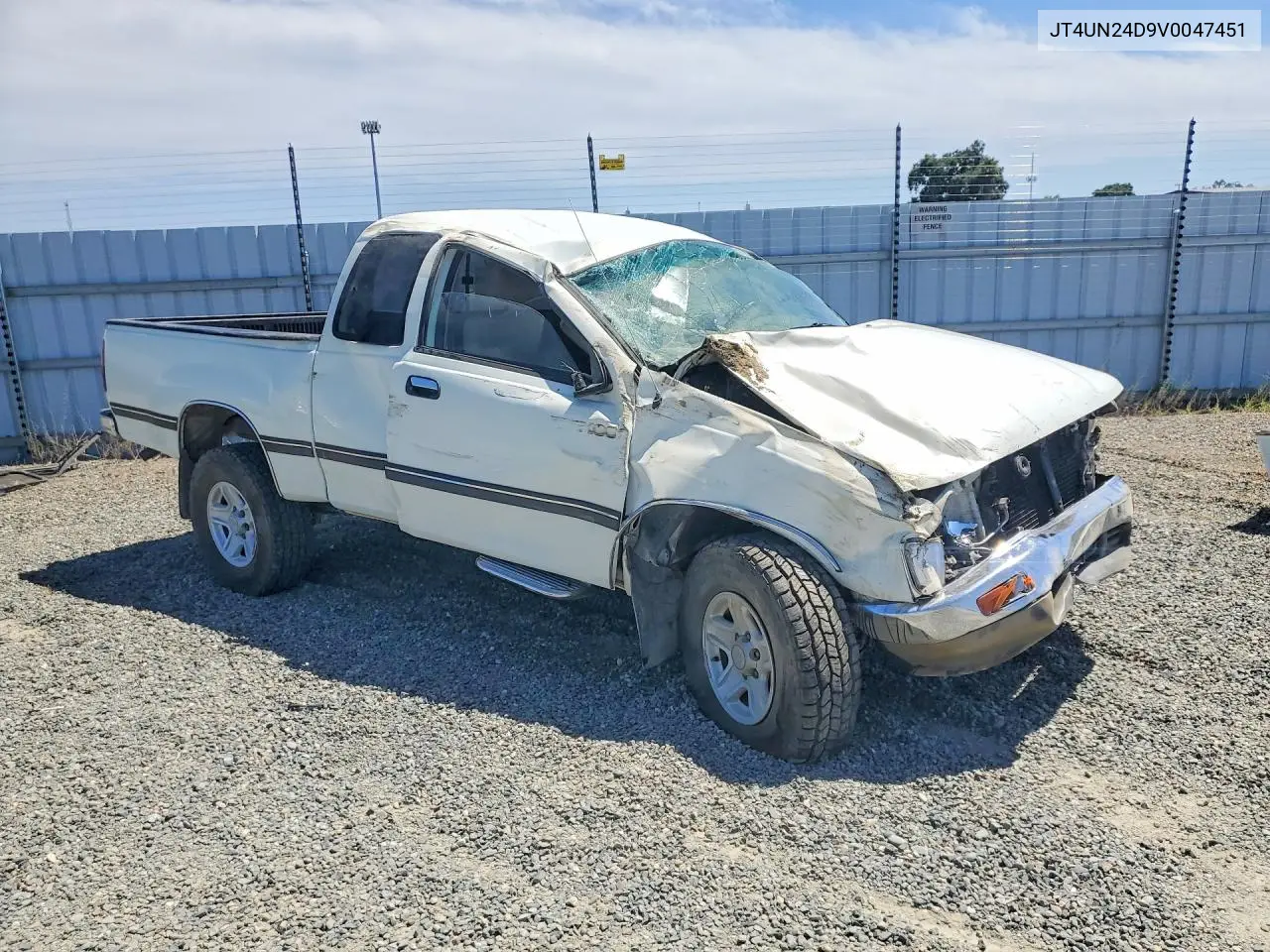 1997 Toyota T100 Xtracab Sr5 VIN: JT4UN24D9V0047451 Lot: 59664706