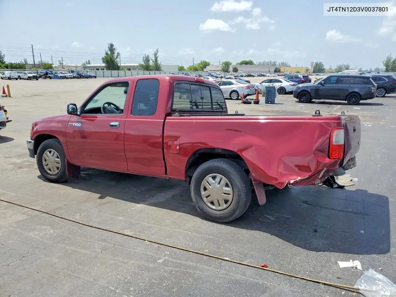 1997 Toyota T100 Xtracab VIN: JT4TN12D3V0037801 Lot: 60223826