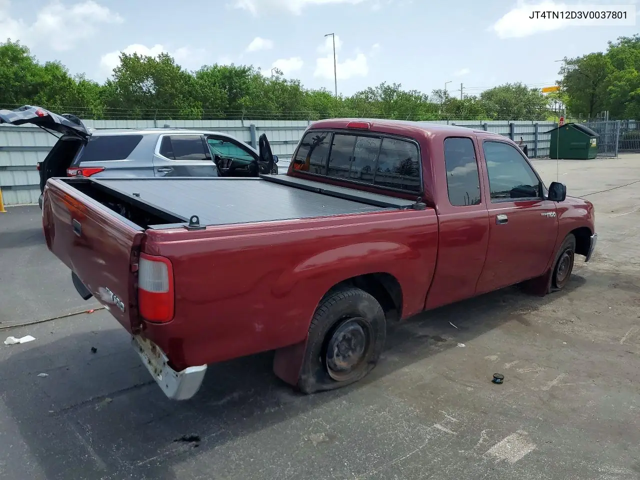 1997 Toyota T100 Xtracab VIN: JT4TN12D3V0037801 Lot: 60223826