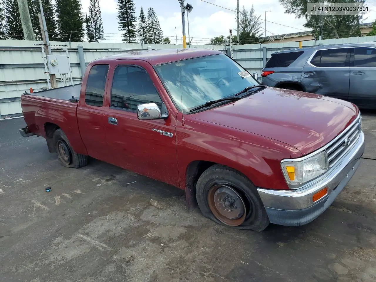 1997 Toyota T100 Xtracab VIN: JT4TN12D3V0037801 Lot: 60223826