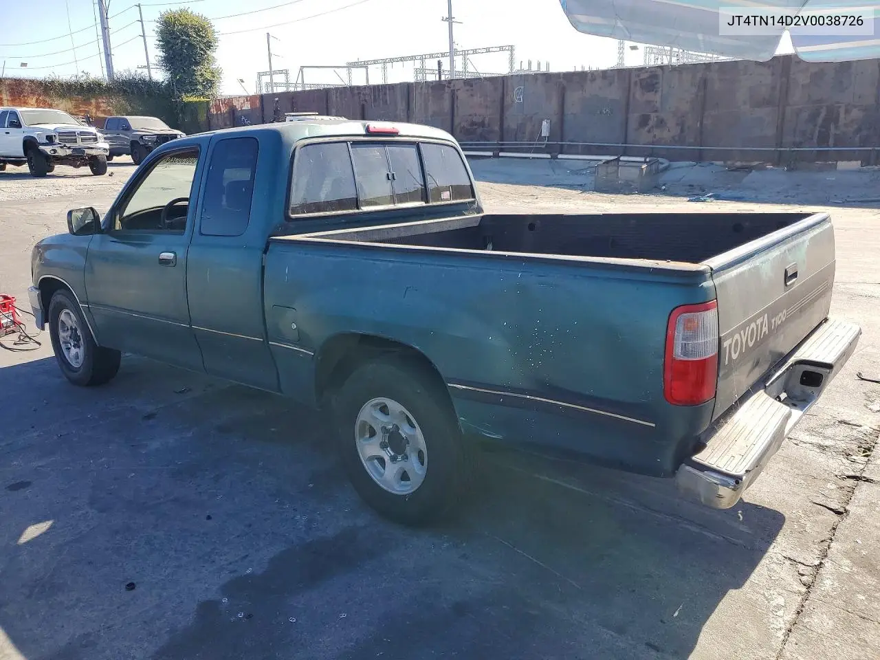 1997 Toyota T100 Xtracab Sr5 VIN: JT4TN14D2V0038726 Lot: 60656526