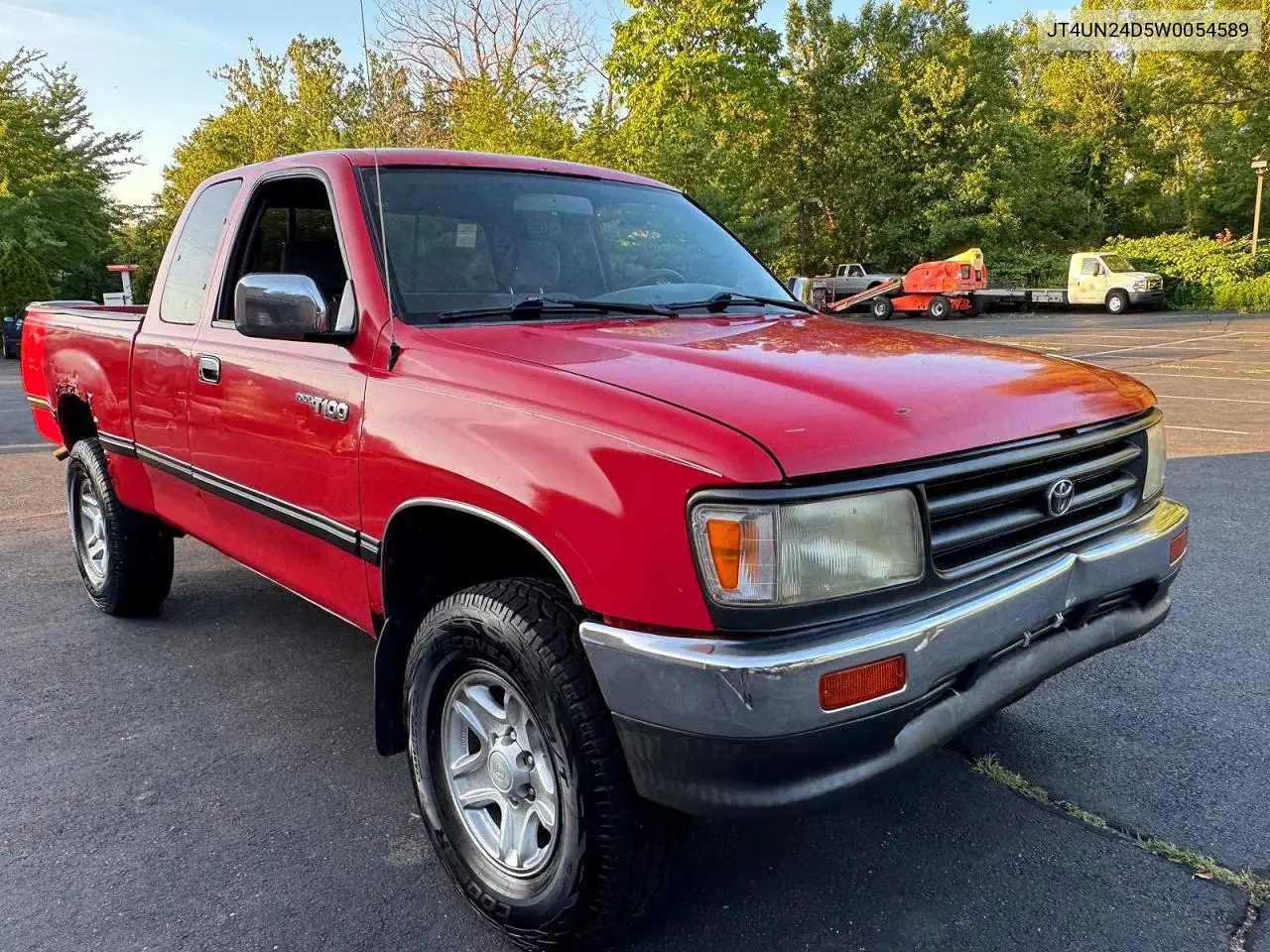 1998 Toyota T100 Sr5 VIN: JT4UN24D5W0054589 Lot: 62194416