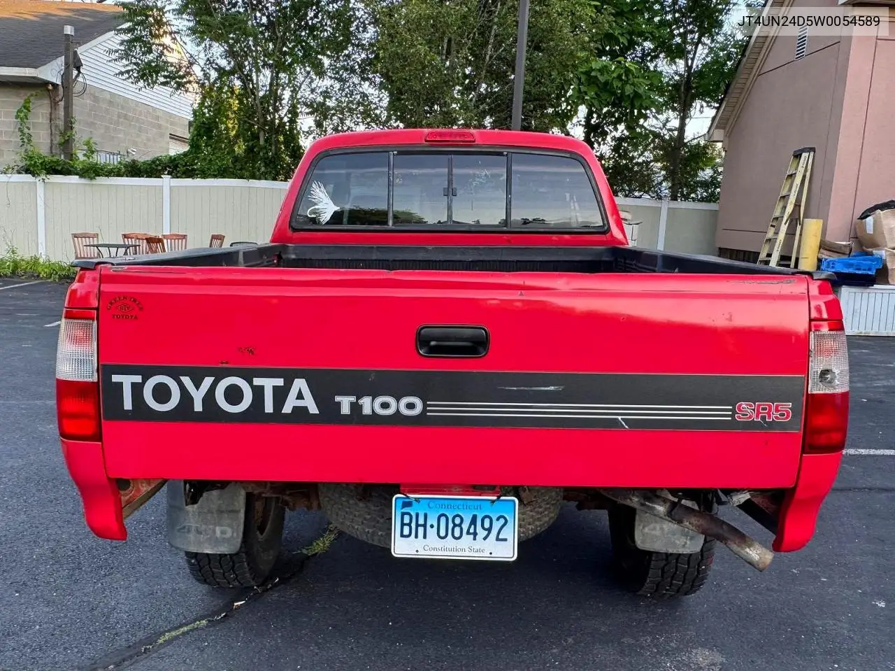1998 Toyota T100 Sr5 VIN: JT4UN24D5W0054589 Lot: 62194416