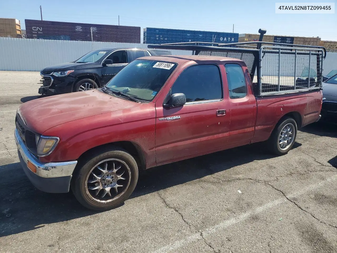 1996 Toyota Tacoma Xtracab VIN: 4TAVL52N8TZ099455 Lot: 58811096