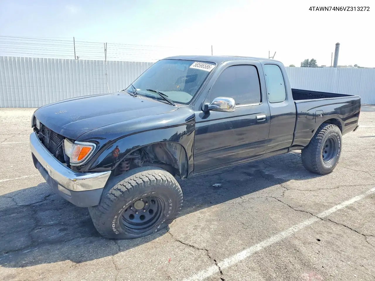 1997 Toyota Tacoma Xtracab Sr5 VIN: 4TAWN74N6VZ313272 Lot: 58596586