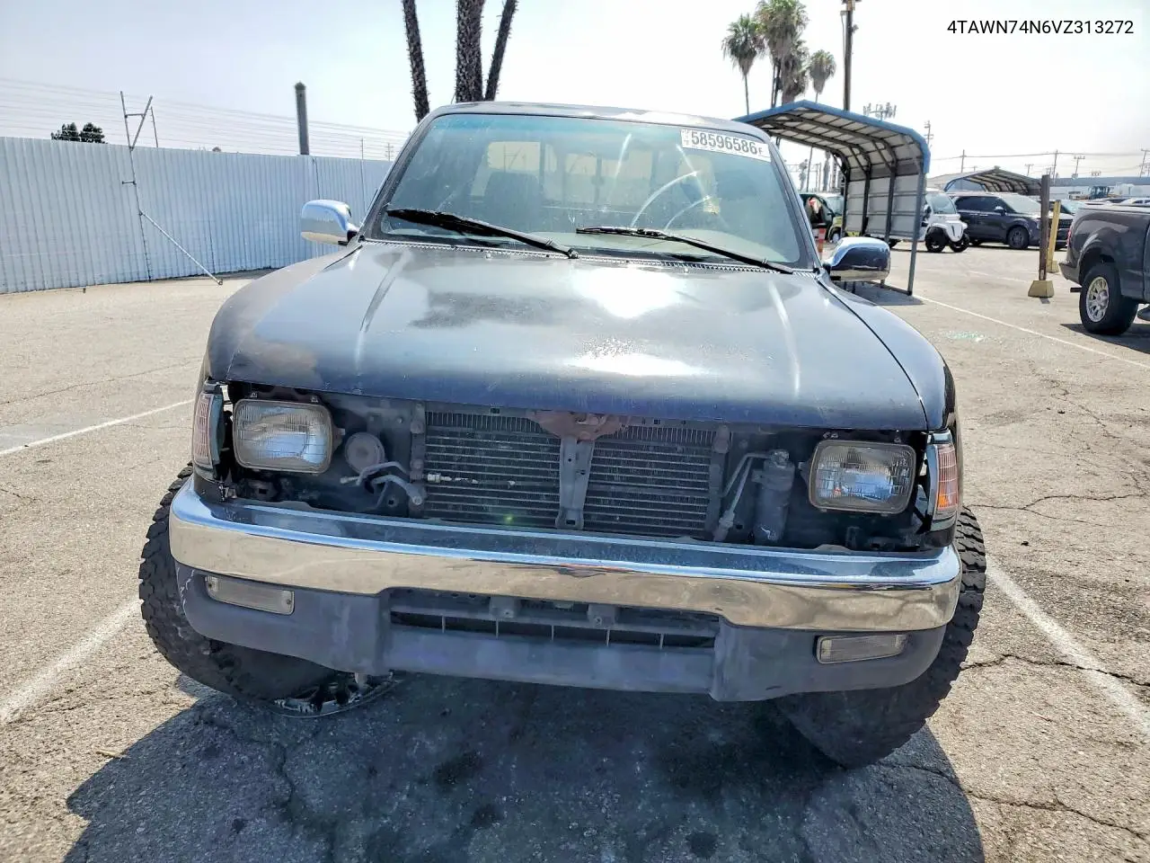 1997 Toyota Tacoma Xtracab Sr5 VIN: 4TAWN74N6VZ313272 Lot: 58596586