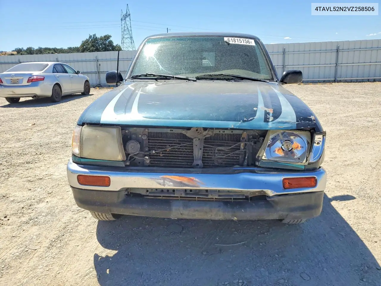 1997 Toyota Tacoma Base VIN: 4TAVL52N2VZ258506 Lot: 61815156
