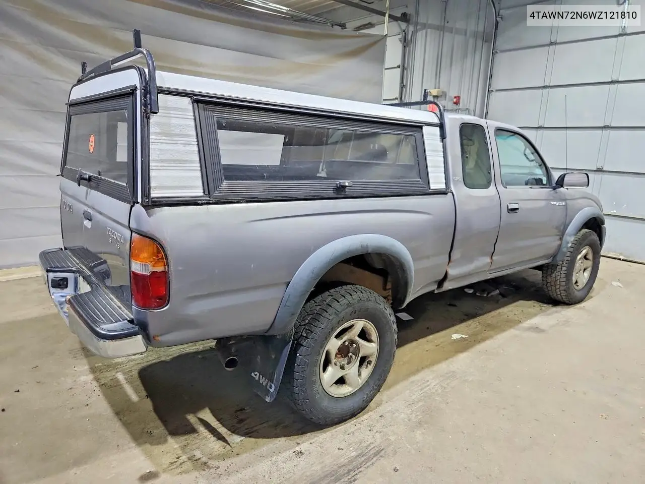 1998 Toyota Tacoma Xtracab VIN: 4TAWN72N6WZ121810 Lot: 53878376